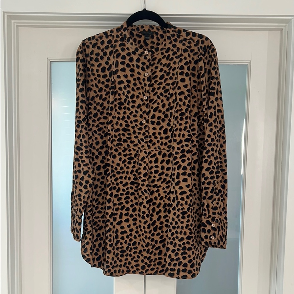 Ann Taylor Leopard Print tunic